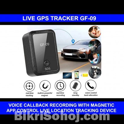 GPS Tracker GF-19 APP Control Live Tracking Device